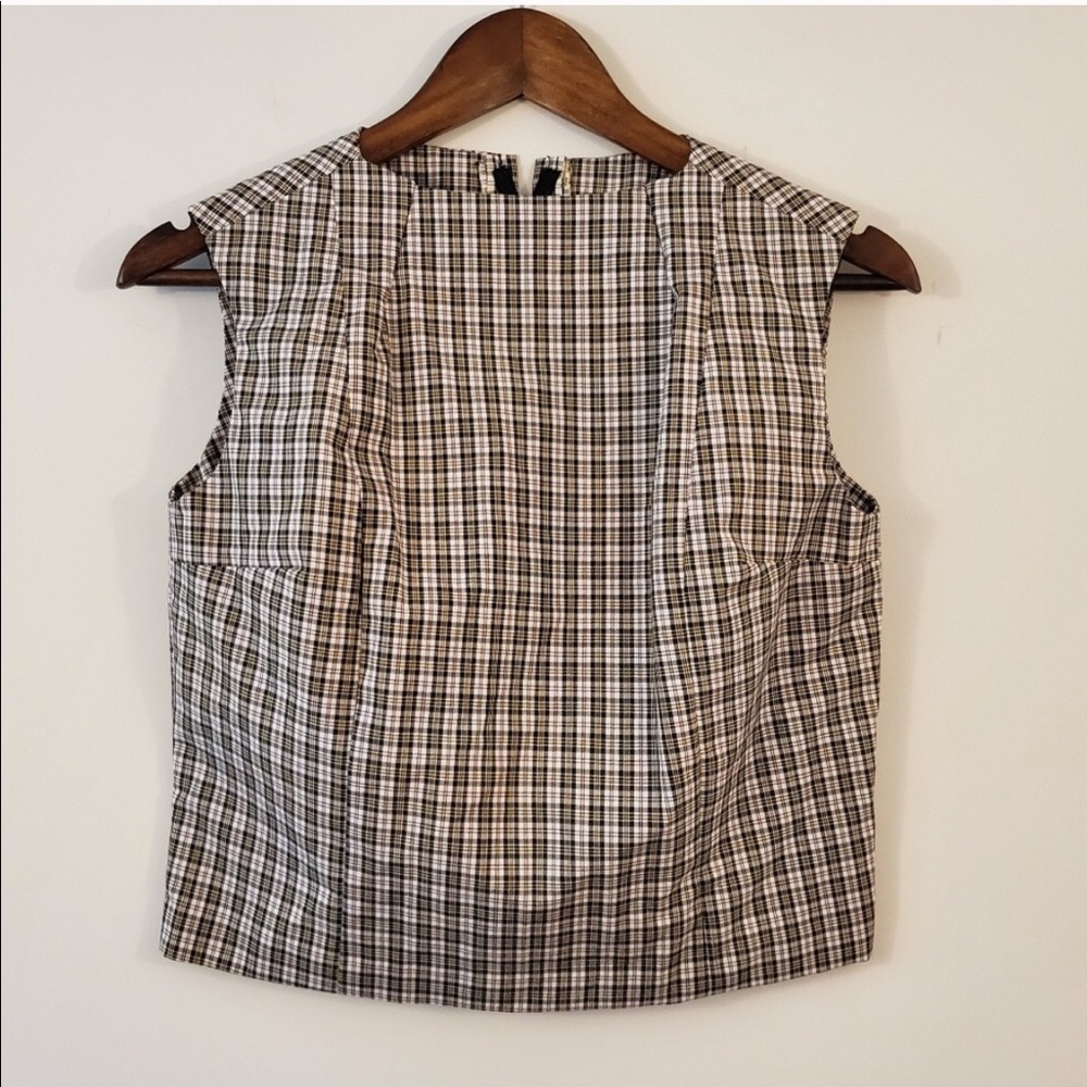 50% off bundles / 1960’s Vintage Plaid Crop ✨